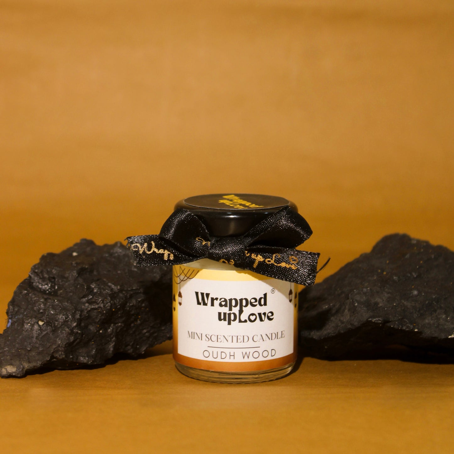 Mini Scented Candle - Oudh Wood (65g)