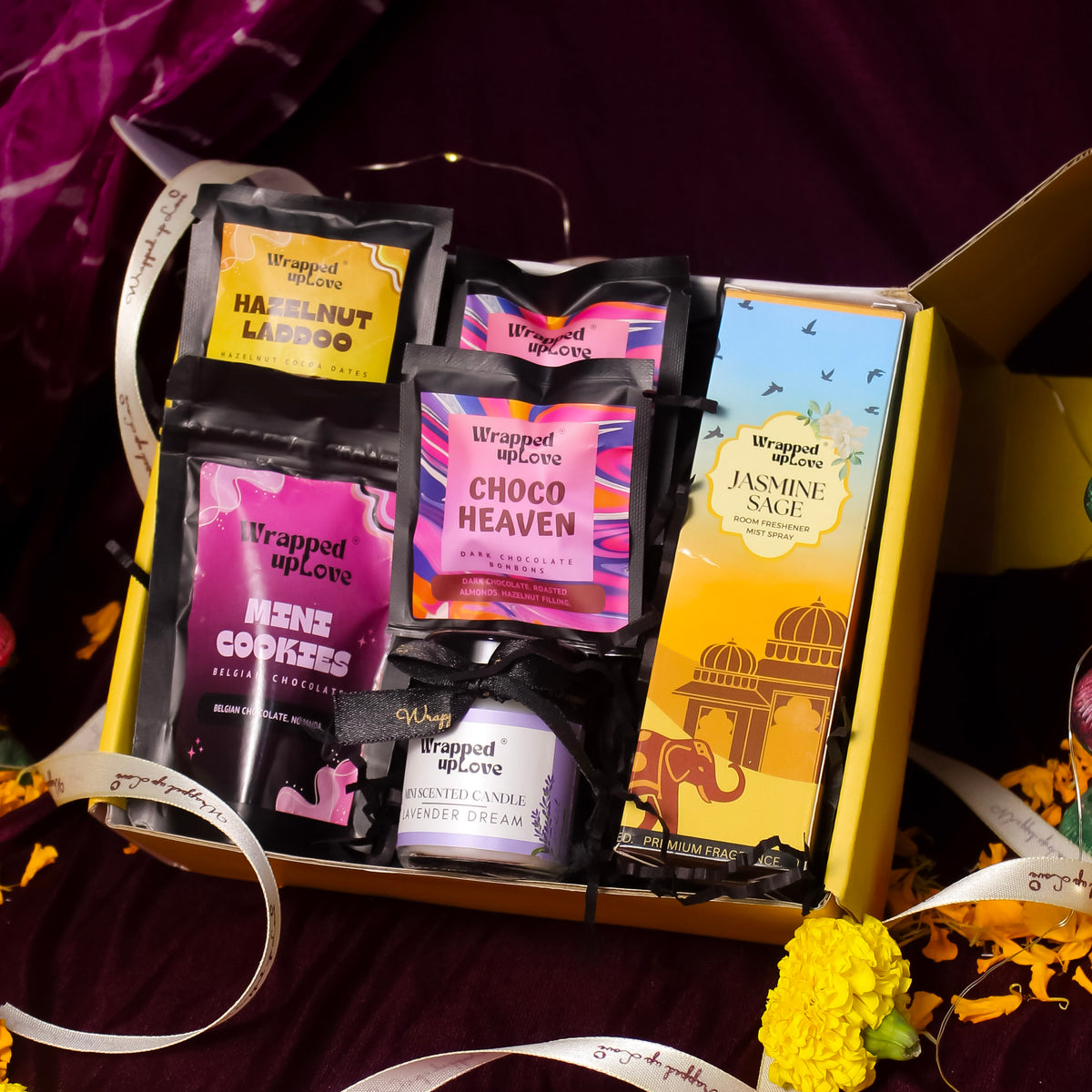 Festive Indulgence Hamper | Fragrance & Gourmet Gift Box