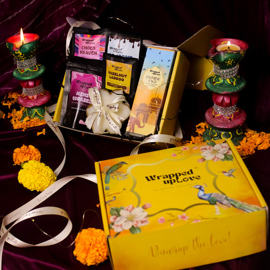 Golden indulgence hamper