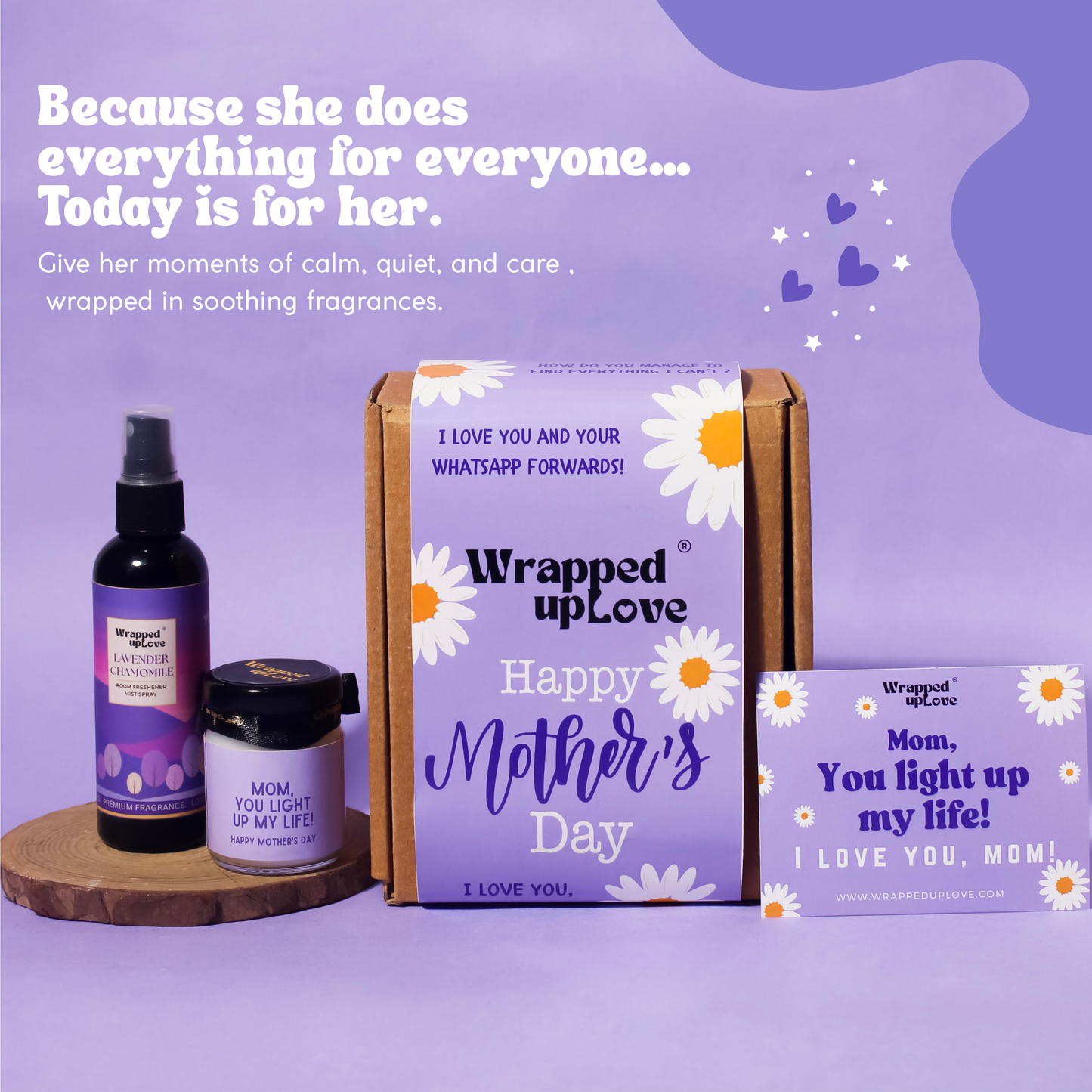 Mother's day gift hamper(lavender)
