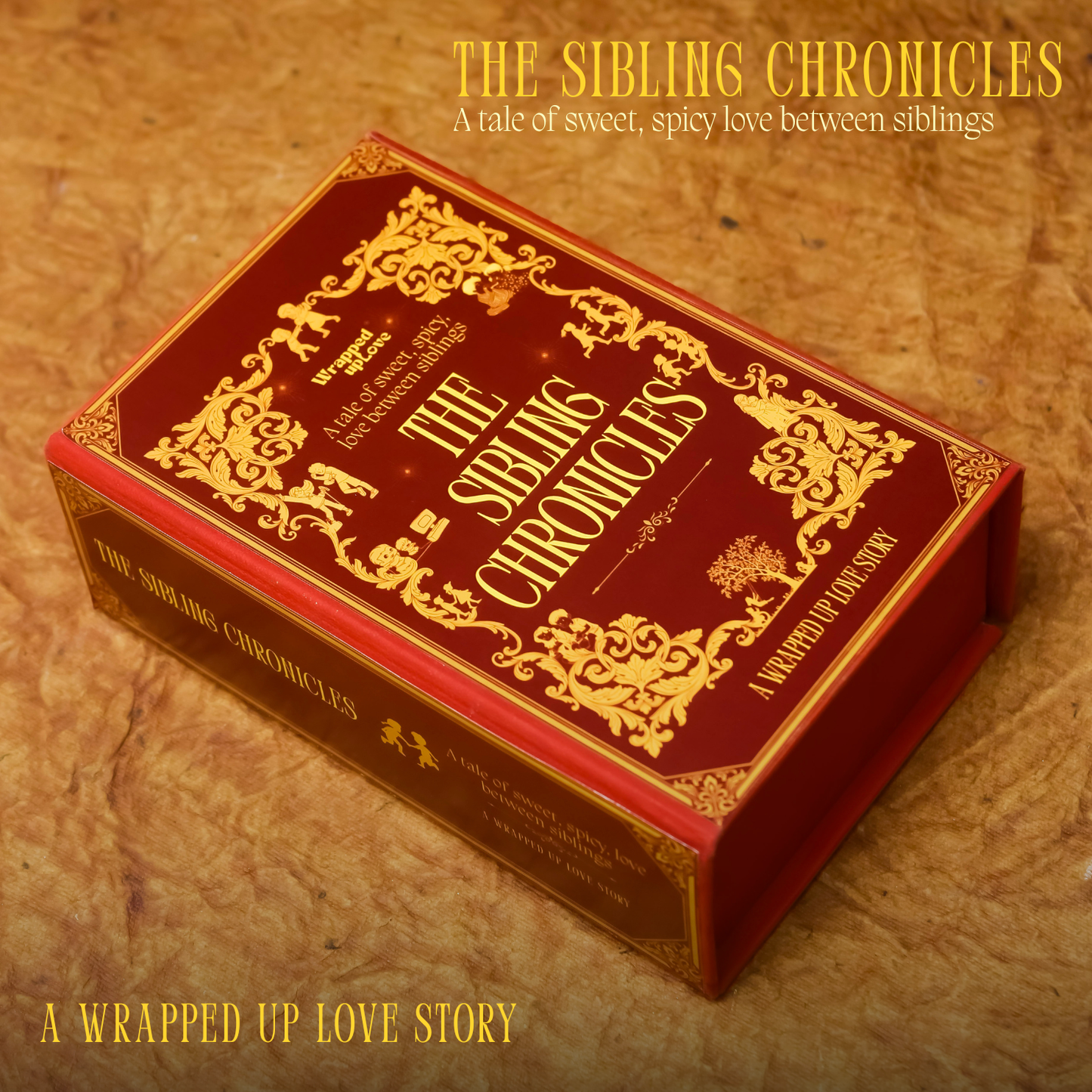 The Sibling Chronicles(storybook rakhi gift)