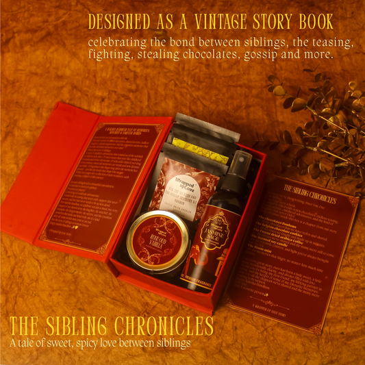 The Sibling Chronicles(storybook rakhi gift)