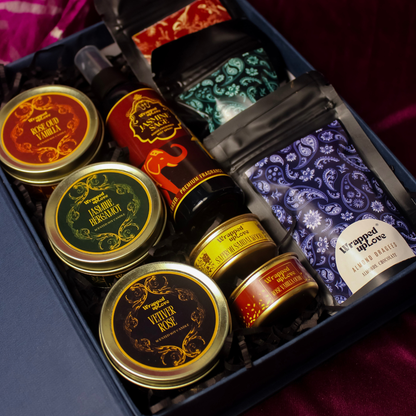 Vintage storybook style Diwali gift box(The Night of Divine Lights)
