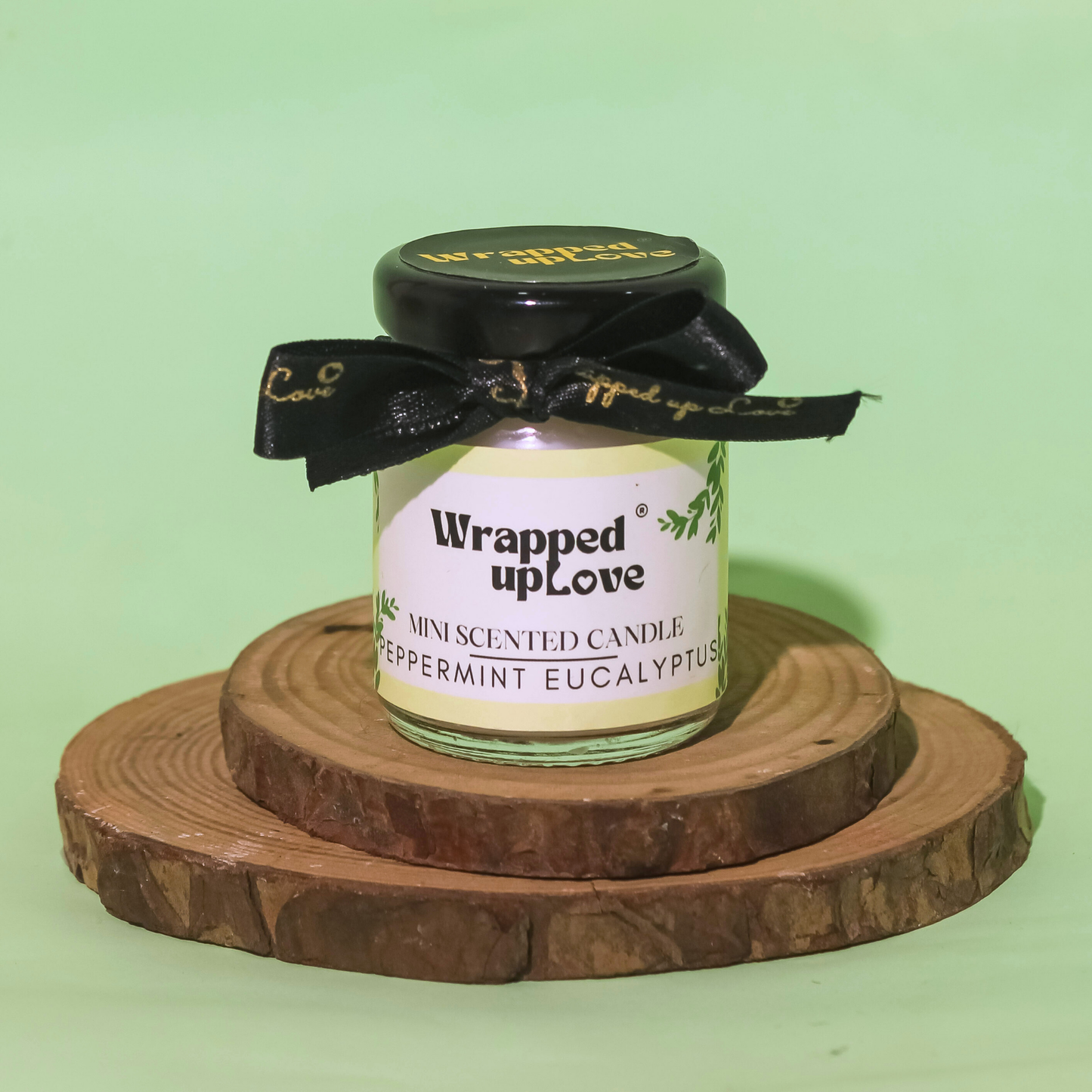 Mini Scented Candle - Peppermint Eucalyptus (60g)