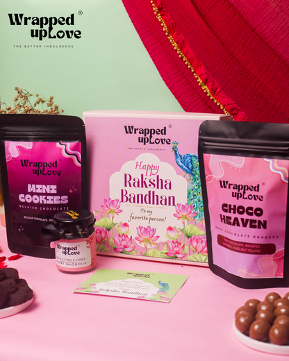 Pink Rakhi Hamper