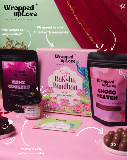 Pink Rakhi Hamper