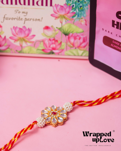 Pink Rakhi Hamper