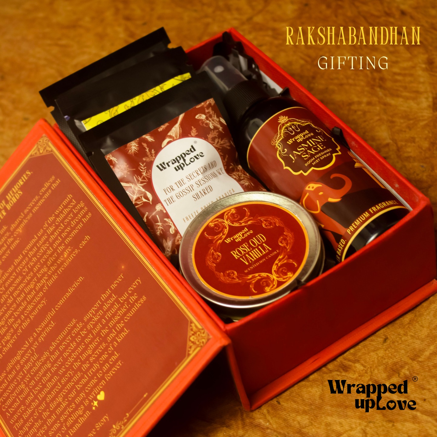 The Sibling Chronicles(storybook rakhi gift)
