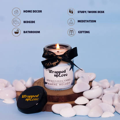 Mini Scented Candle - Marine Melody (60g)