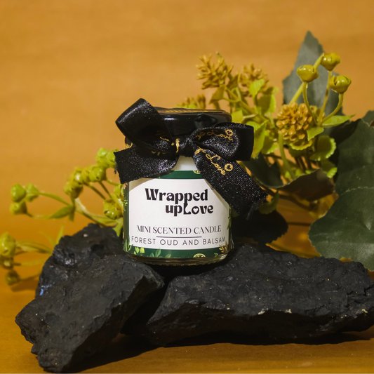 Mini Scented Candle - Forest oud and Balsam (65g)