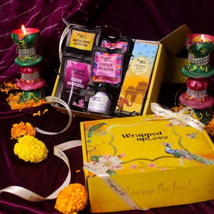 Festive Indulgence Hamper | Fragrance & Gourmet Gift Box