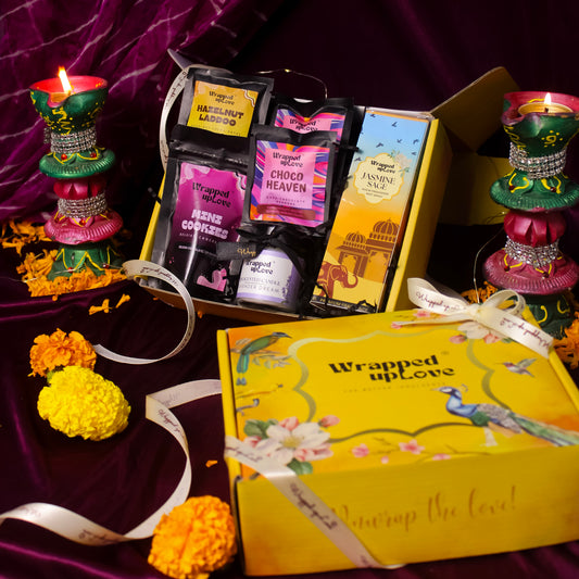 Festive Indulgence Hamper | Fragrance & Gourmet Gift Box