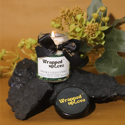 Mini Scented Candle - Forest oud and Balsam (65g)