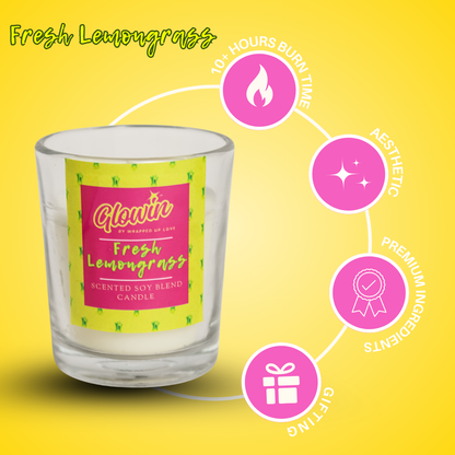 Glowin scented soy candles( pack of 3)
