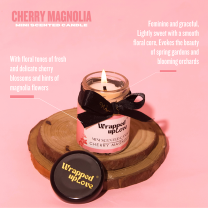 Mini Scented Candle - Cherry Magnolia (65g)