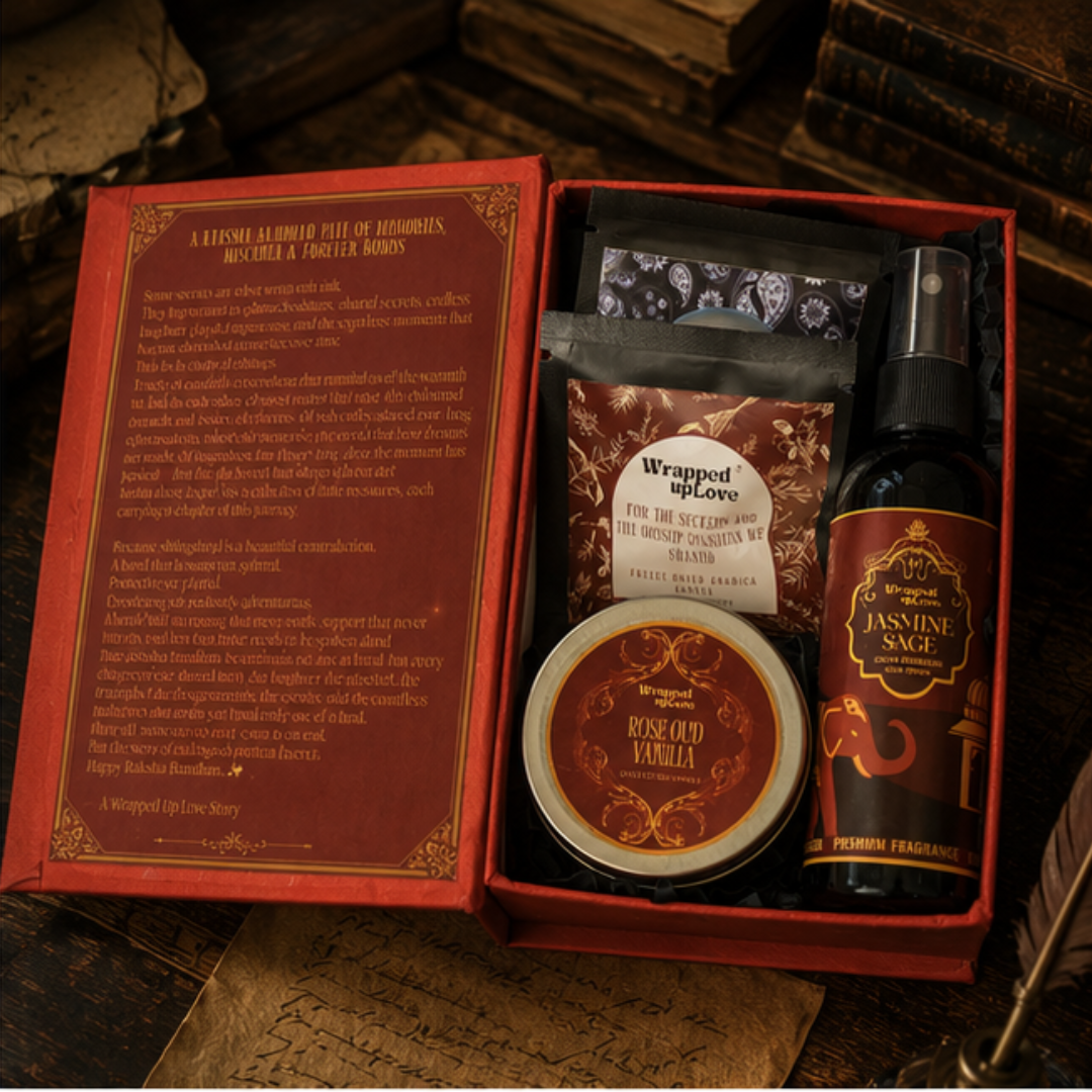 The Sibling Chronicles(storybook rakhi gift)