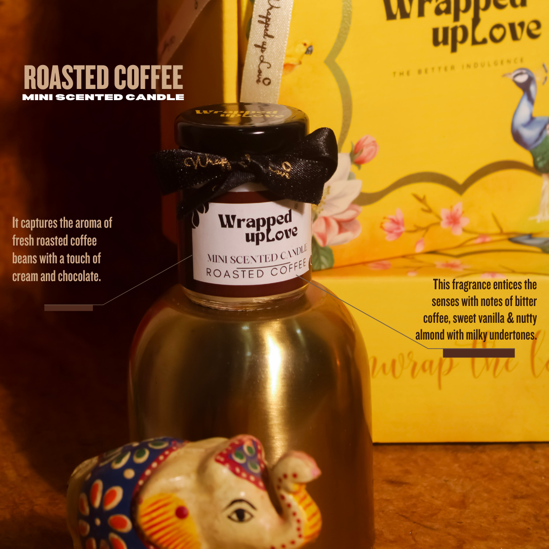 Scented Candles Ethnic Gift Box (pack of 4 scented candles)