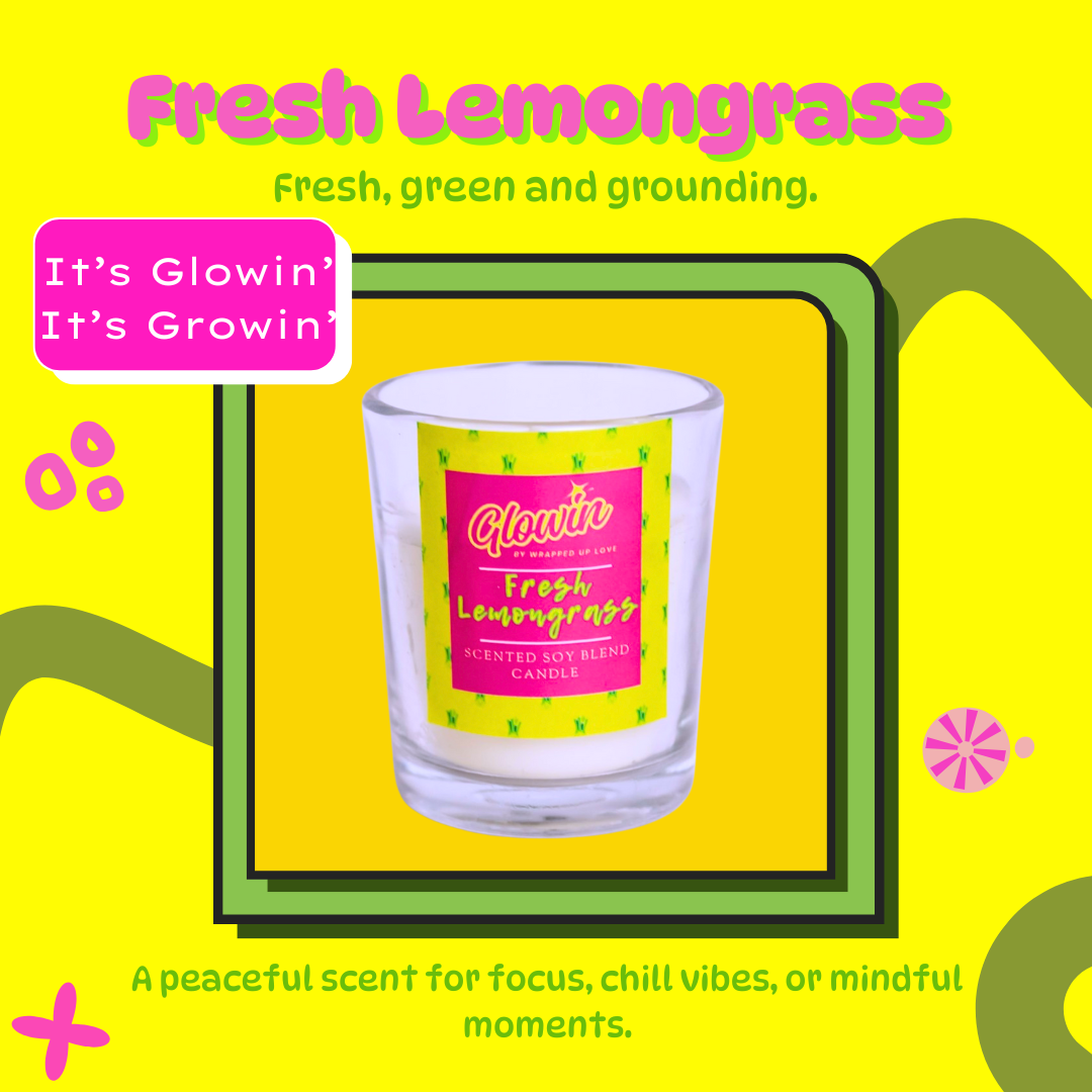 Glowin scented soy candles( pack of 3)