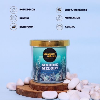 Marine Melody Scented Candle (170g)