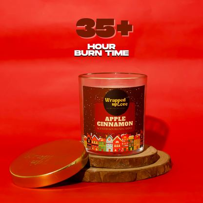 Apple Cinnamon scented candle (170g)