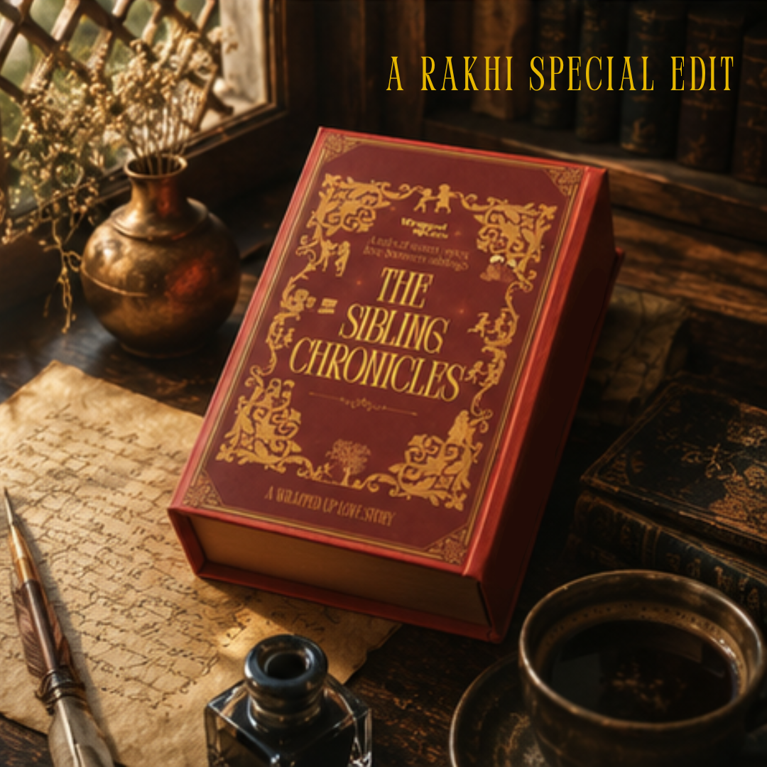 The Sibling Chronicles(storybook rakhi gift)
