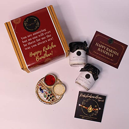 Raksha Bandhan - 2 Mini Scented Candles Gift set