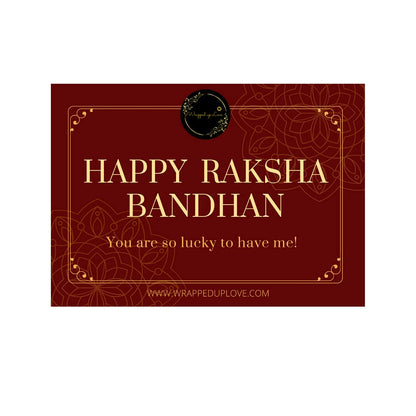 Raksha Bandhan - 2 Mini Scented Candles Gift set