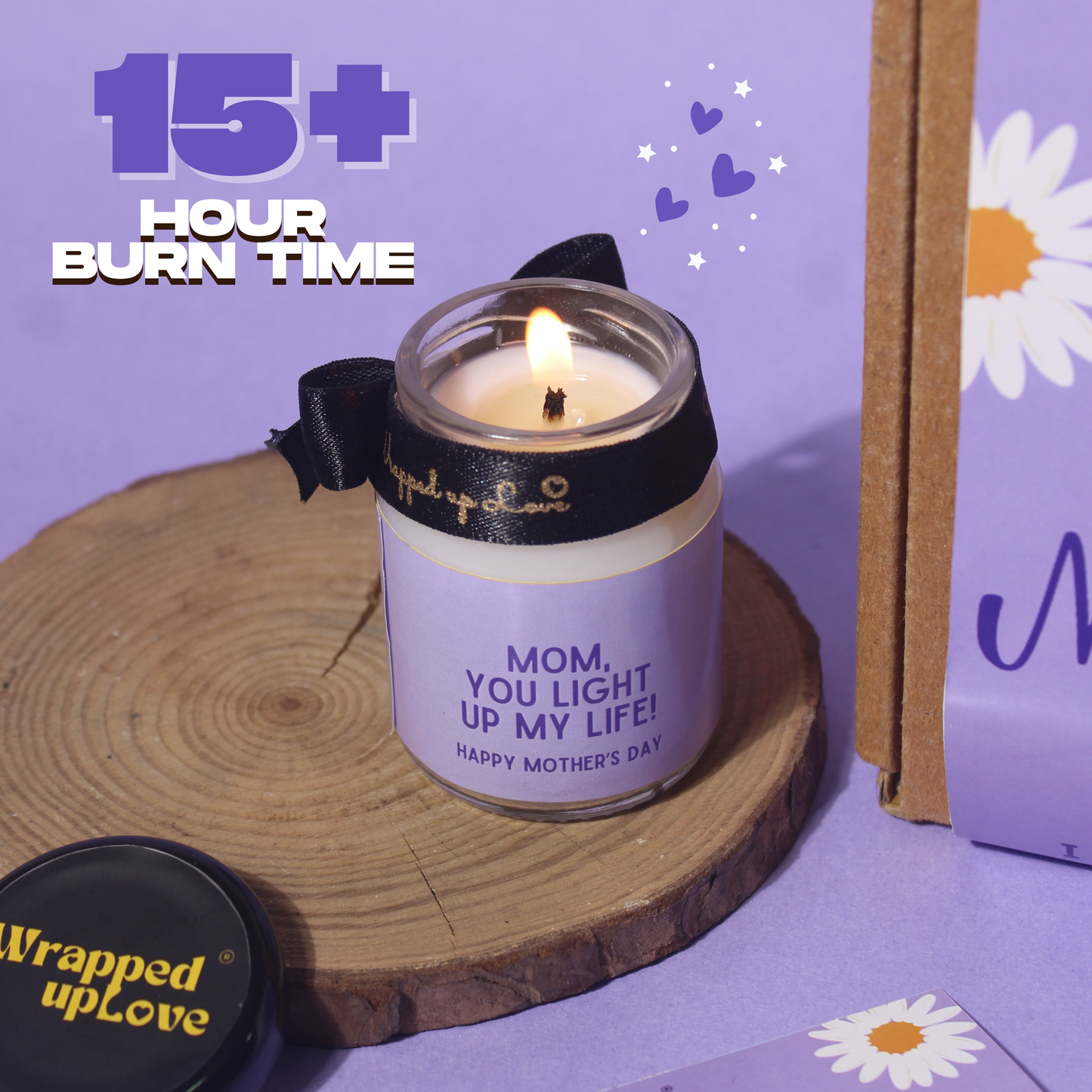 Mother's day candle gift set