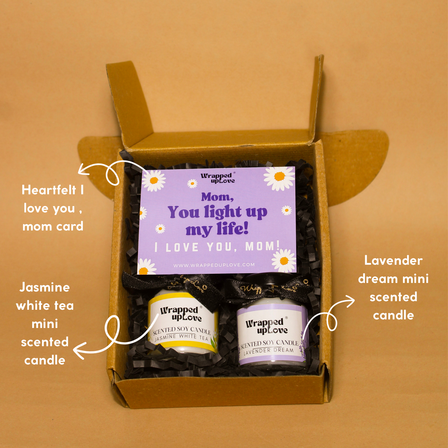 Mother's day candle gift set