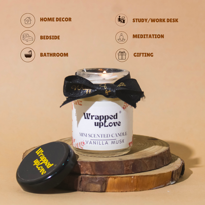 Mini Scented Candle - Vanilla Musk