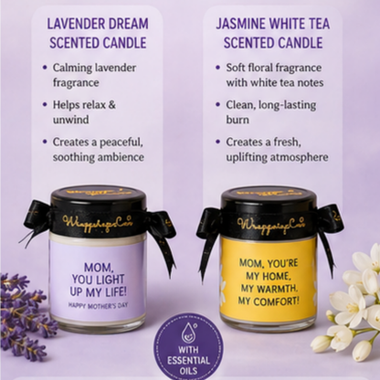 Mother's day candle gift set
