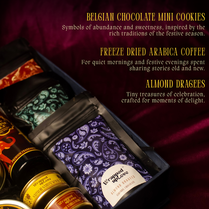 Vintage storybook style Diwali gift box(The Night of Divine Lights)