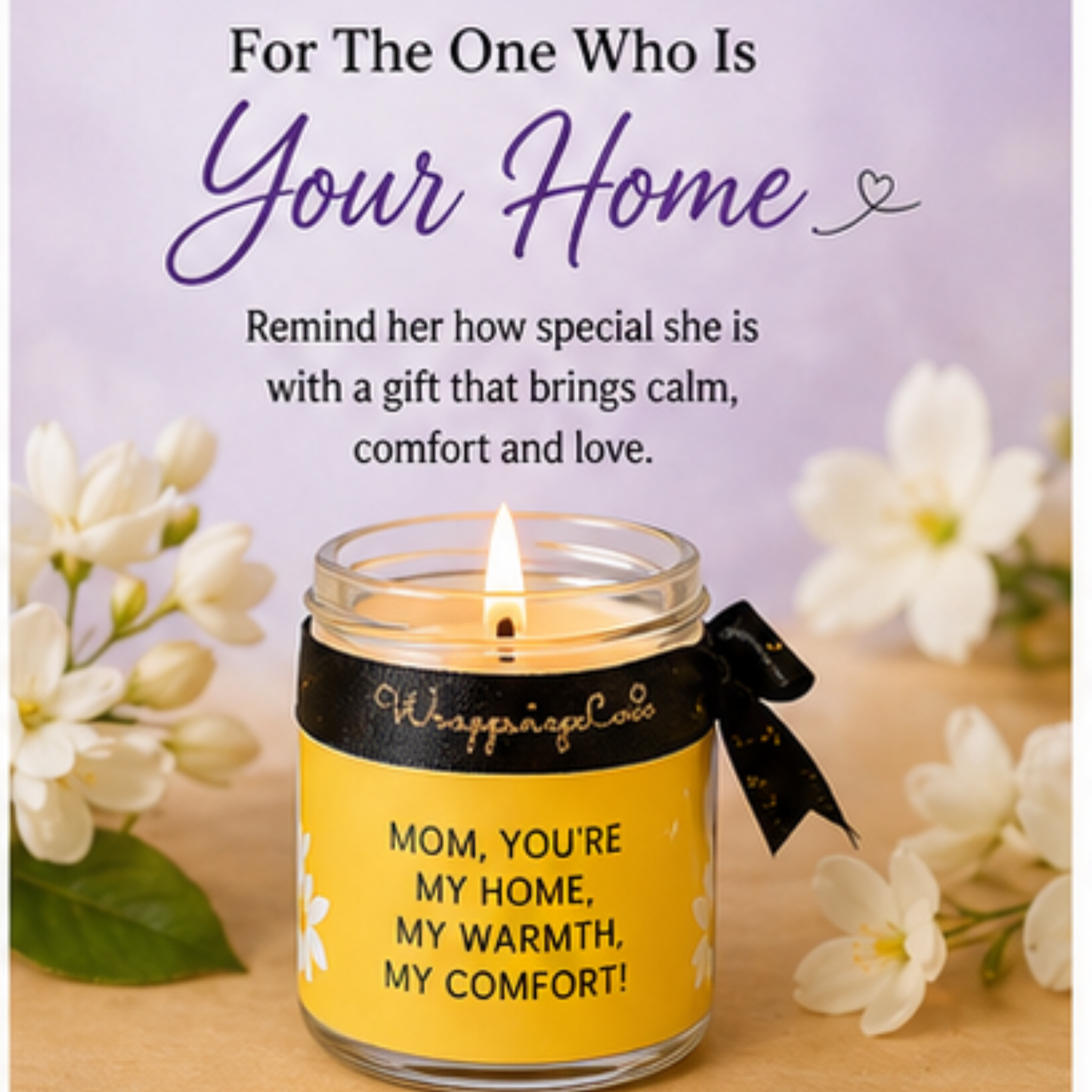 Mother's day candle gift set