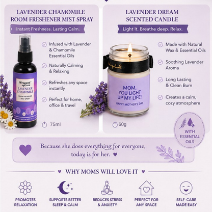 Mother's day gift hamper(lavender)