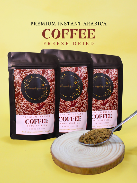 Freeze dried arabica premium instant coffee
