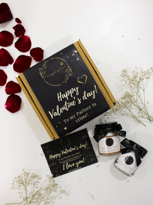 Valentine’s day (2 scented candle box)