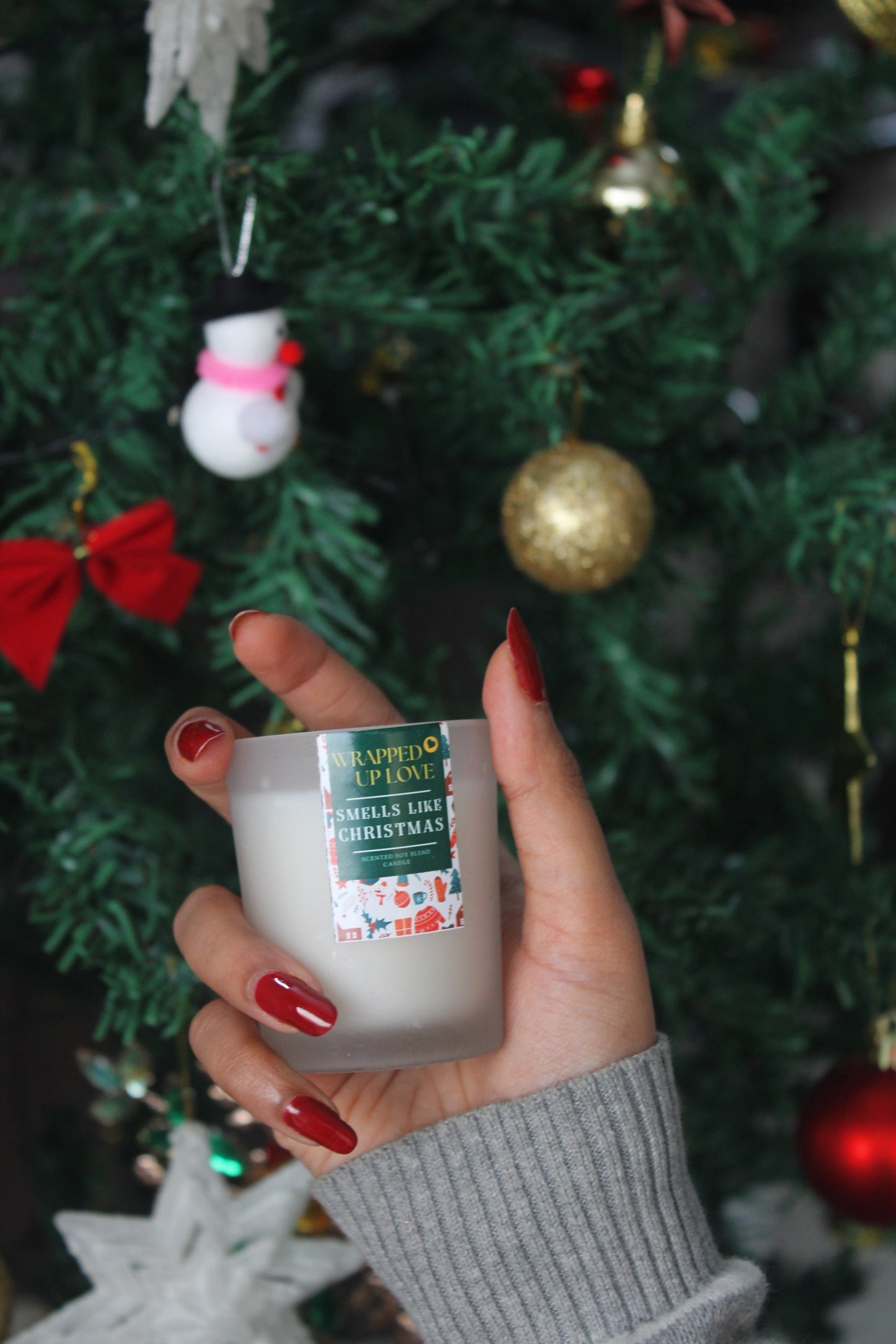 4 candle Christmas hamper