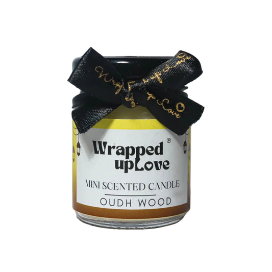 Mini Scented Candle - Oudh Wood (65g)