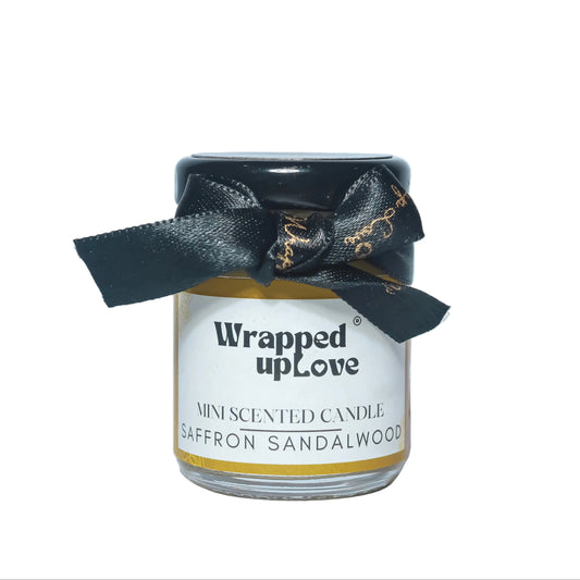 Mini Scented Candle - Saffron Sandalwood (65g)