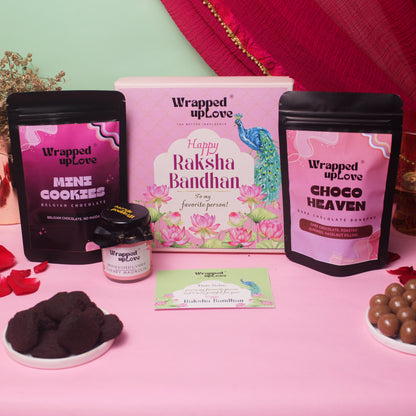 Pink Rakhi Hamper