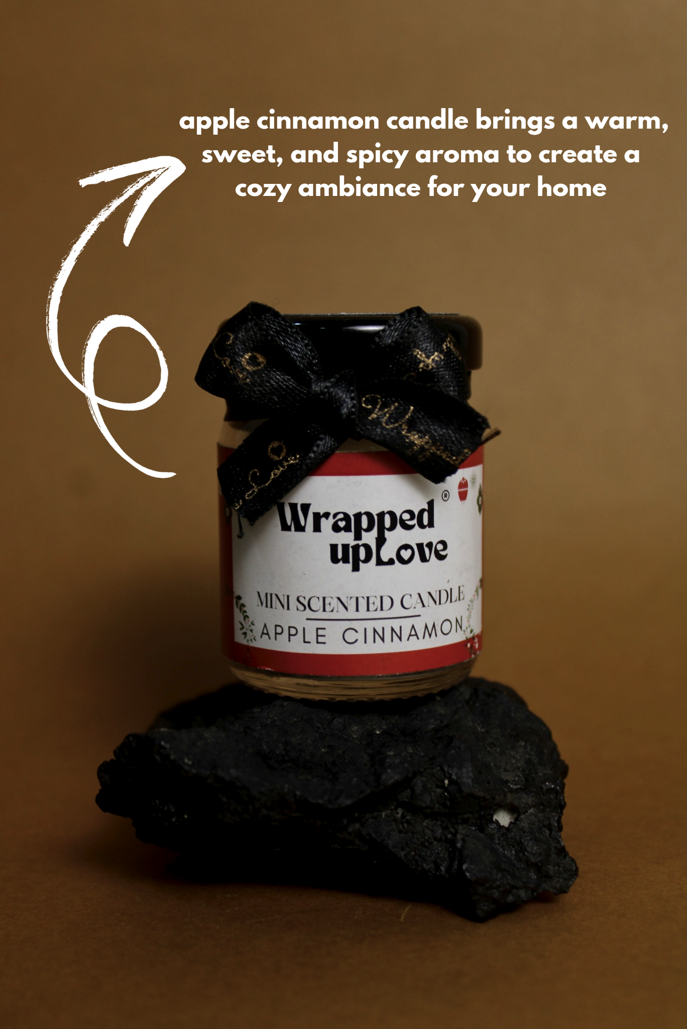 Mini Scented Candle Apple Cinnamon (65g)