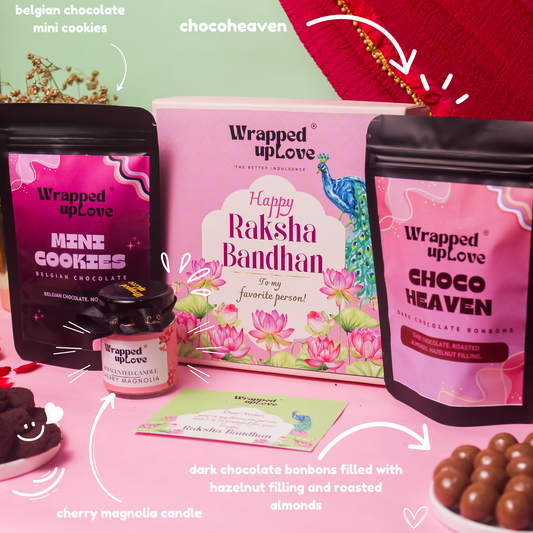 Pink Rakhi Hamper